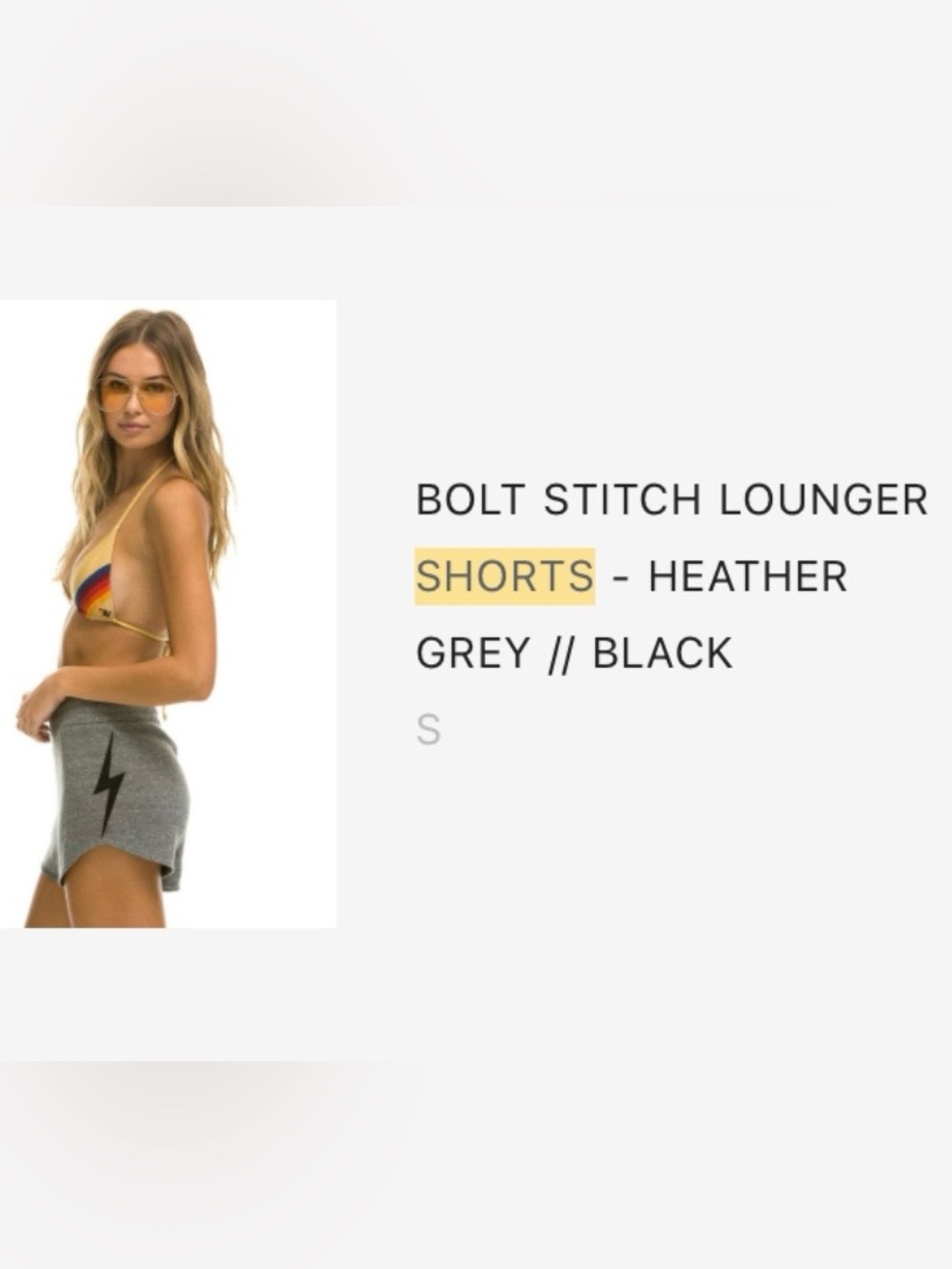 Aviator Nation Bolt Lounge Shorts - Picture 10 of 10
